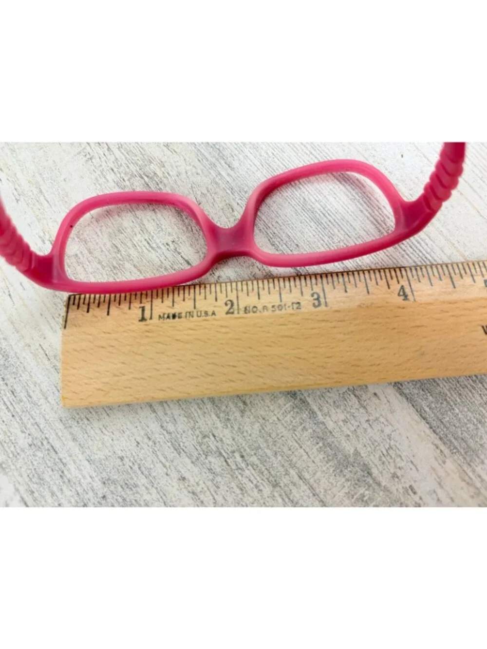 Dilli Dalli Kids Eyeglasses Frames TUTTI FRUTTI Raspberry Pink Rubber 44-13-130